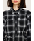 CHECK KNOT DETAIL シャツ