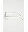 SILVER FRAME EYE WEAR