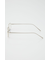 SILVER FRAME EYE WEAR