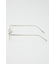 SILVER FRAME EYE WEAR