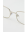 SILVER FRAME EYE WEAR
