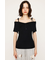 OFFSHOULDER RIB HG トップス