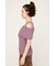 OFFSHOULDER RIB HG トップス