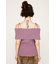 OFFSHOULDER RIB HG トップス
