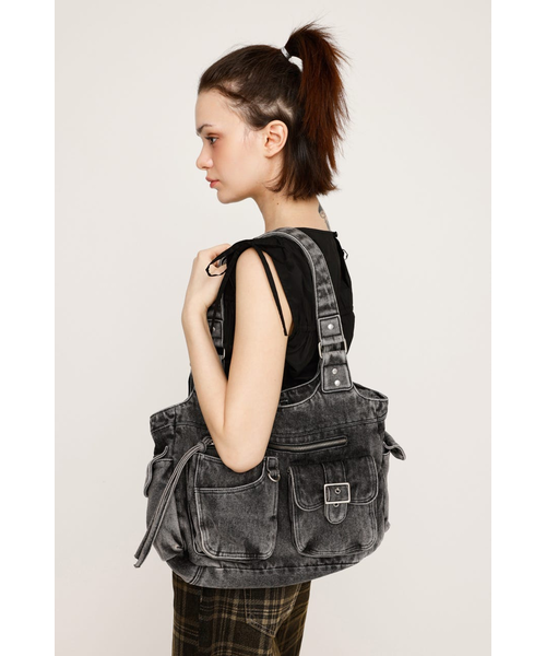 SLY MULTI POCKET DENIM トートバッグ MULTI POCKET DENIM トートバッグ｜スライの通販｜&mall（アンド