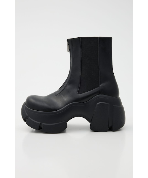 FRONT ZIP CHUNKY ブーツ｜スライの通販｜&mall（アンドモール）三井