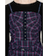 FRONT HOOK CHECK CAMI ワンピース