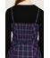 FRONT HOOK CHECK CAMI ワンピース