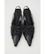 SLING BACK RIBBON ミュール