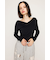 OFF SHOULDER CUT トップス