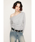 OFF SHOULDER CUT トップス
