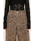 LEOPARD WIDE LEG PT-D