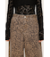 LEOPARD WIDE LEG PT-D