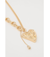 RANDOM CHAIN HEART ネックレス
