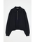 【THROW】ZIP COLLAR SW トップス