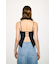 【THROW】BACK OPEN BUSTIER