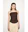 【THROW】BACK OPEN BUSTIER