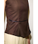 【THROW】BACK OPEN BUSTIER