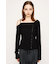 ASYMMETRY BUTTON トップス
