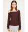 ASYMMETRY BUTTON トップス