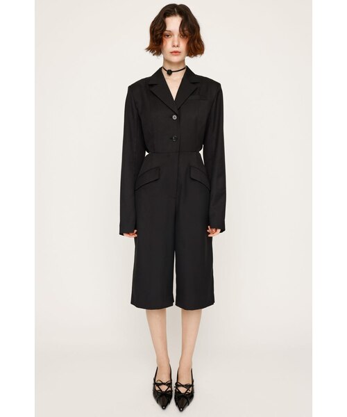 ZIP SLY by FRONT PONTE ジャンプスーツ TAILORED ワンピース | THROW 