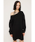 ASYMMETRY NECK LOOSE ワンピース