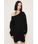 ASYMMETRY NECK LOOSE ワンピース