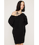 ASYMMETRY NECK LOOSE ワンピース