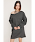 ASYMMETRY NECK LOOSE ワンピース