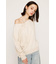 ASYMMETRY NECK LOOSE トップス