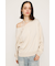 ASYMMETRY NECK LOOSE トップス