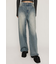 LAYERED STRAIGHT DENIM パンツ
