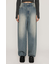 LAYERED STRAIGHT DENIM パンツ