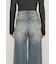 LAYERED STRAIGHT DENIM パンツ