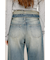 LAYERED STRAIGHT DENIM パンツ