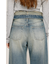 LAYERED STRAIGHT DENIM パンツ