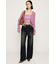 LAYERED STRAIGHT DENIM パンツ