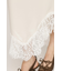LACE SATIN ロングスカート