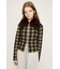 F／FUR COLLAR KNIT トップス