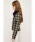 F／FUR COLLAR KNIT トップス