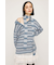HG KNIT ASYMMETRY トップス