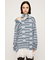 HG KNIT ASYMMETRY トップス