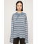 HG KNIT ASYMMETRY トップス