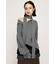 HG KNIT ASYMMETRY トップス
