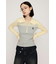 CABLE COLLAR KNIT トップス