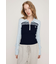 CABLE COLLAR KNIT トップス