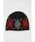ARGYLE JQ KNIT BEANIE