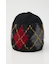 ARGYLE JQ KNIT BEANIE