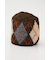 ARGYLE JQ KNIT BEANIE