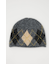 ARGYLE JQ KNIT BEANIE